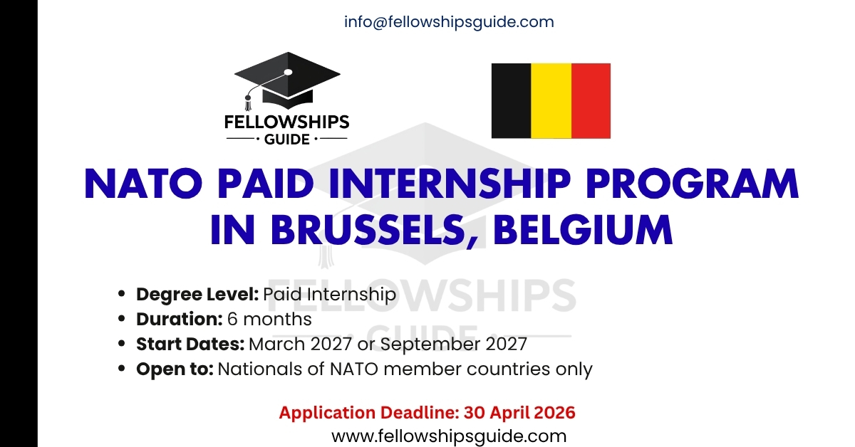NATO Paid Internship Program in Brussels, Belgium