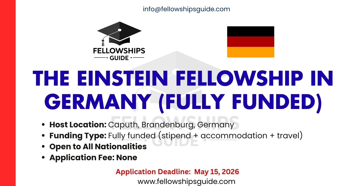 The Einstein Fellowship in Germany (Fully Funded)