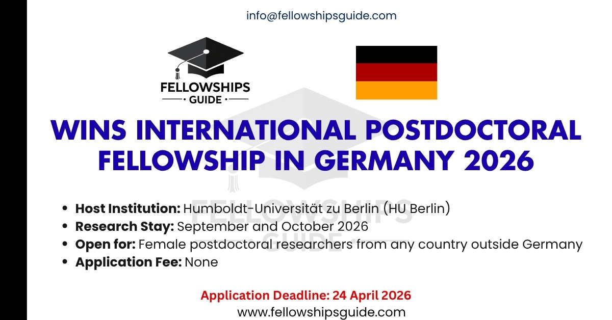 WINS International Postdoctoral Fellowship in Germany 2026