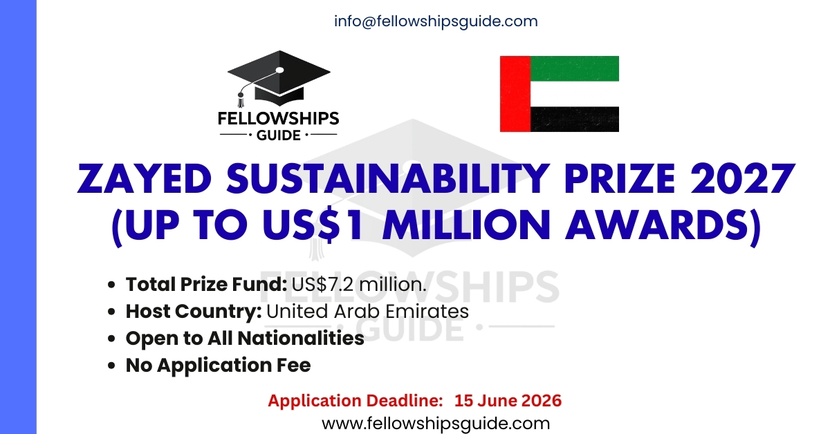 Zayed Sustainability Prize 2027