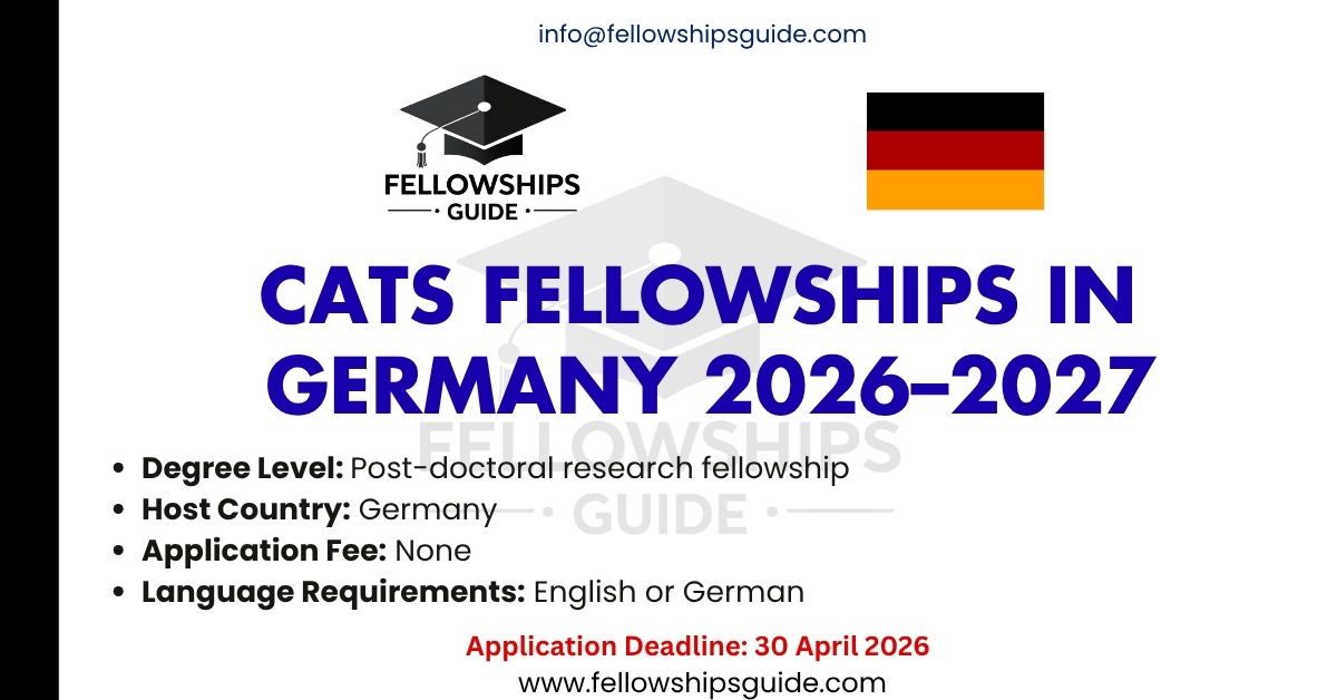 CATS Fellowships in Germany 2026–2027