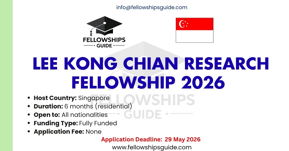 Lee Kong Chian Research Fellowship 2026