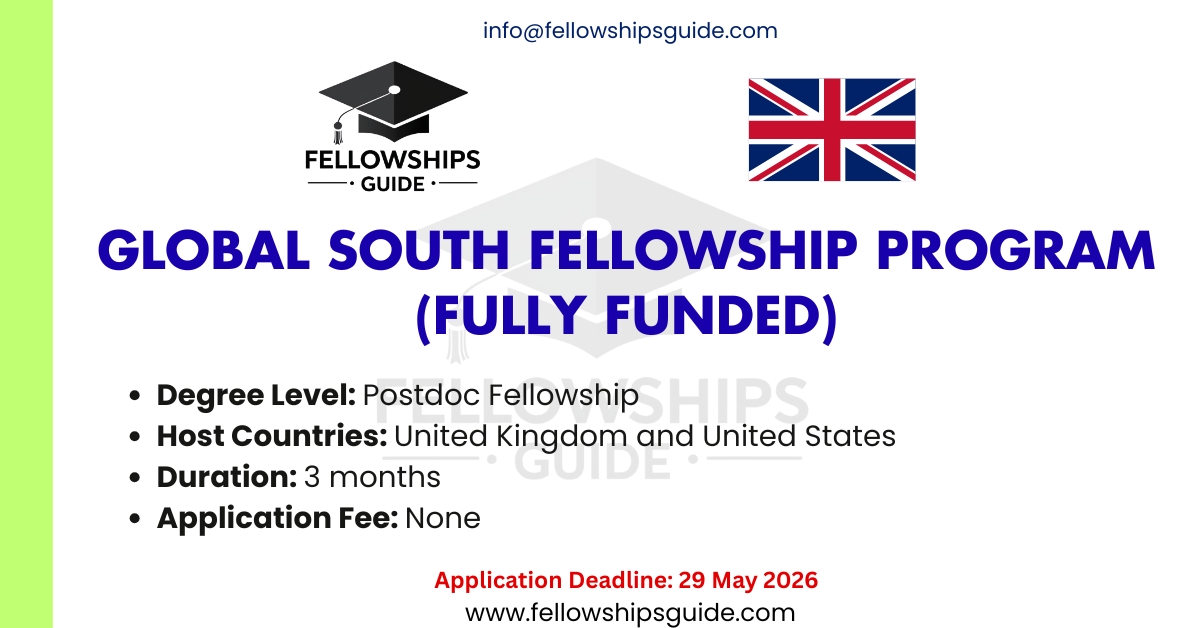 Global South Fellowship Program (Fully Funded)