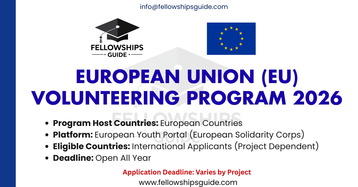 European Union (EU) Volunteering Program 2026