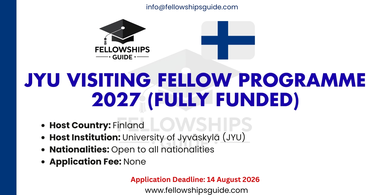 JYU Visiting Fellow Programme 2027 (Fully Funded)