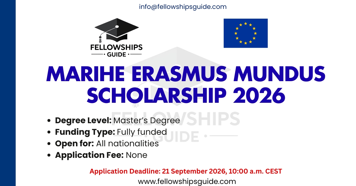 MARIHE Erasmus Mundus Scholarship 2026 (Fully Funded)