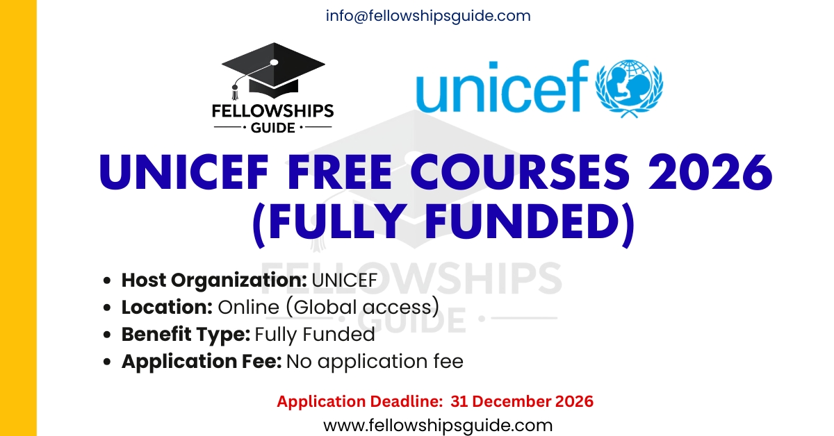 UNICEF Free Courses 2026 (Fully Funded)