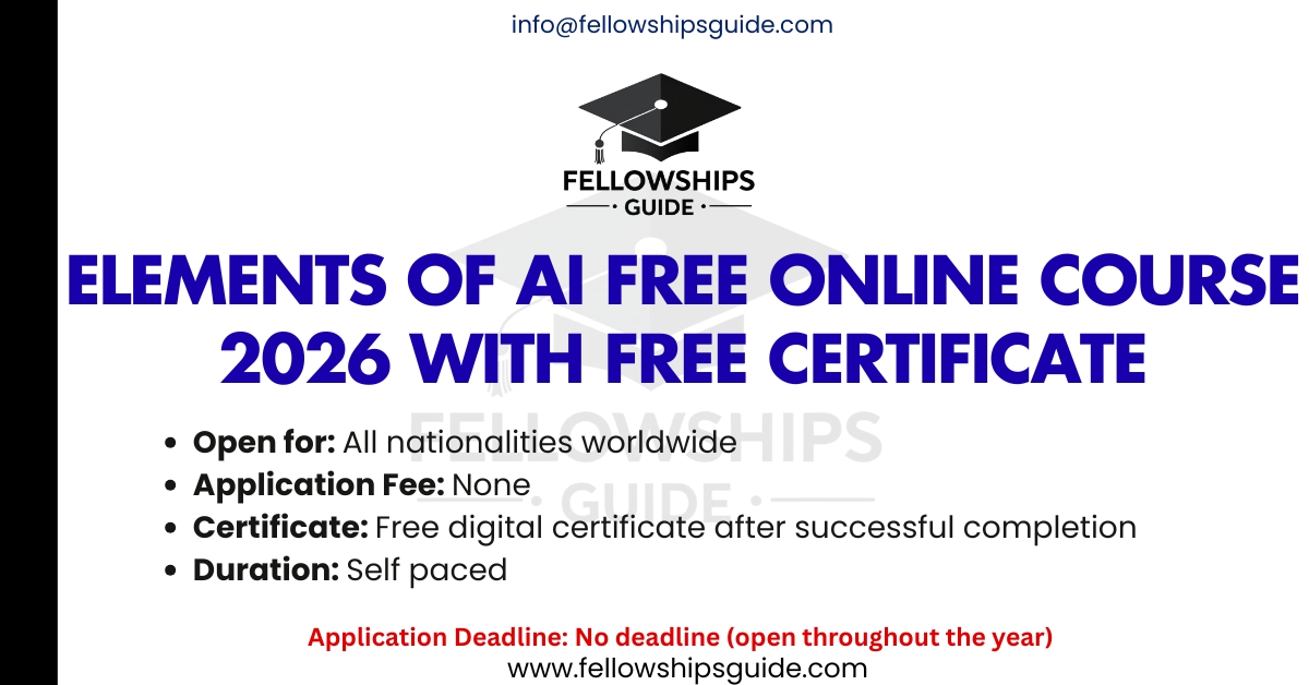 Elements of AI Free Online Course 2026 with Free Certificate
