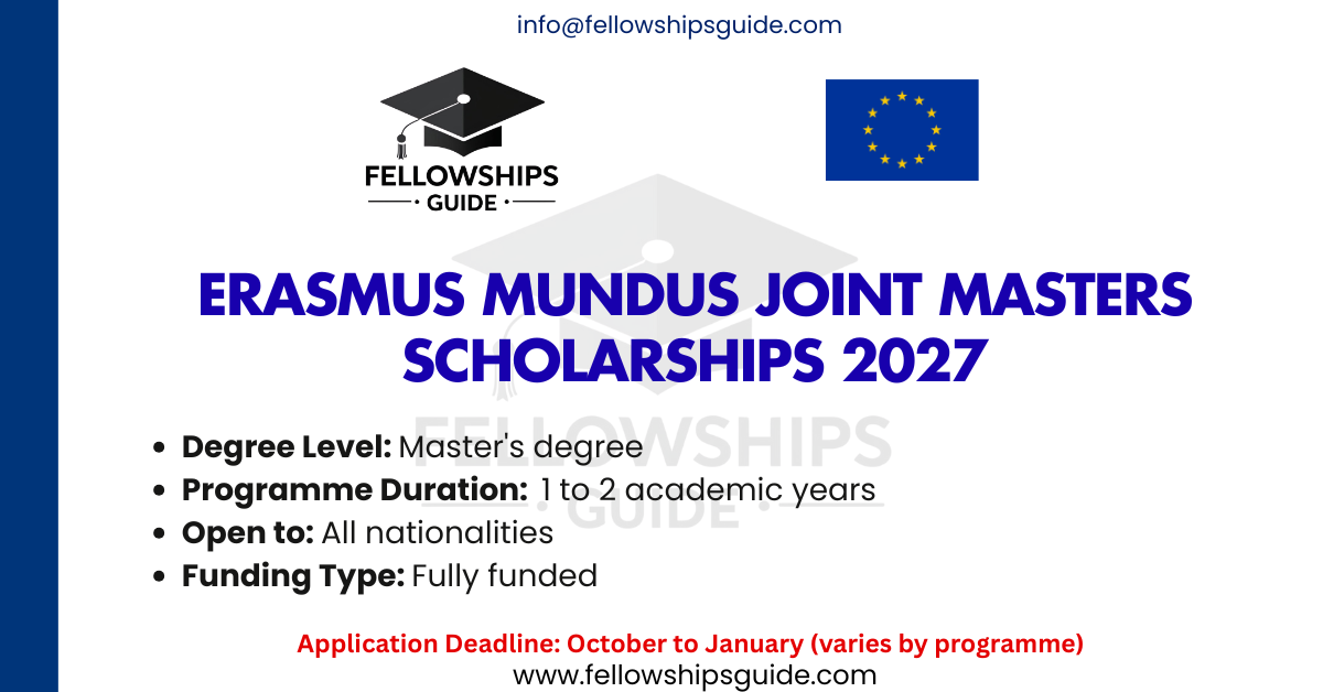 Erasmus Mundus Joint Masters Scholarships 2027
