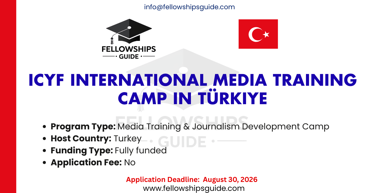 ICYF INTERNATIONAL MEDIA TRAINING CAMP in Türkiye