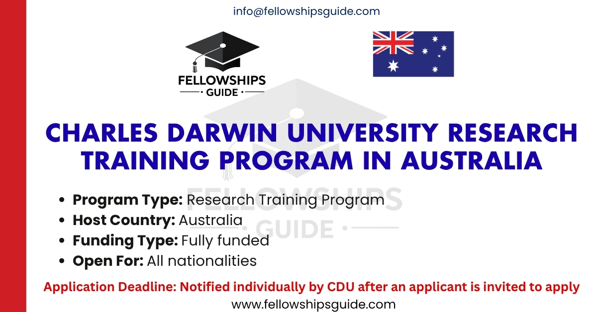Charles Darwin University Research Training Program in Australia