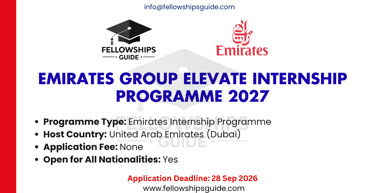 Emirates Group Elevate Internship Programme 2027