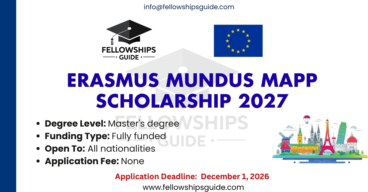 Erasmus Mundus MAPP Scholarship 2027