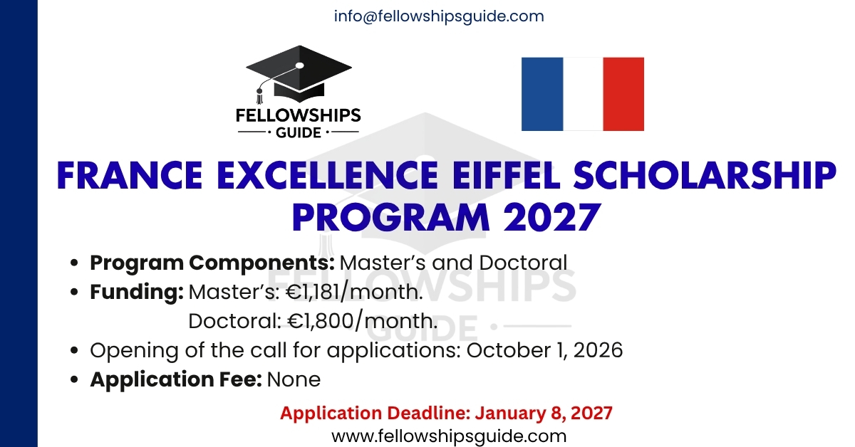 France Excellence Eiffel Scholarship Program 2027