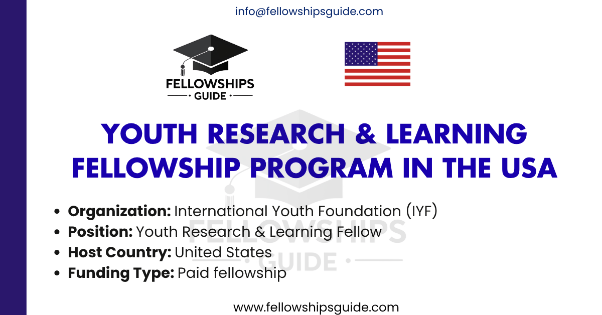 Youth Research & Learning Fellowship Program in the USA